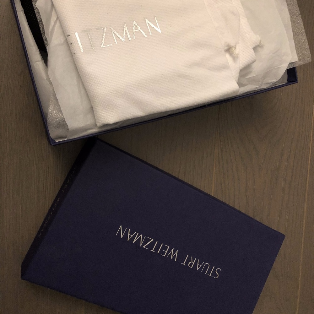 Size 6 Stuart Weitzman Black Heels - $200